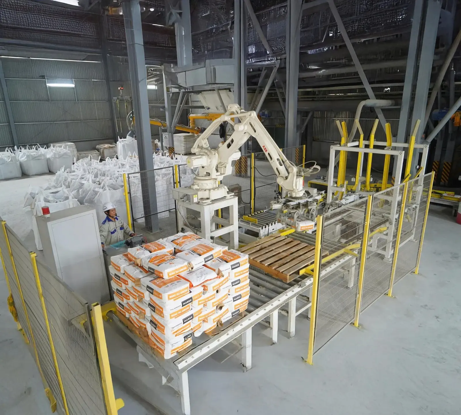 Dây chuyền robot đóng gói sản phẩm Mabee